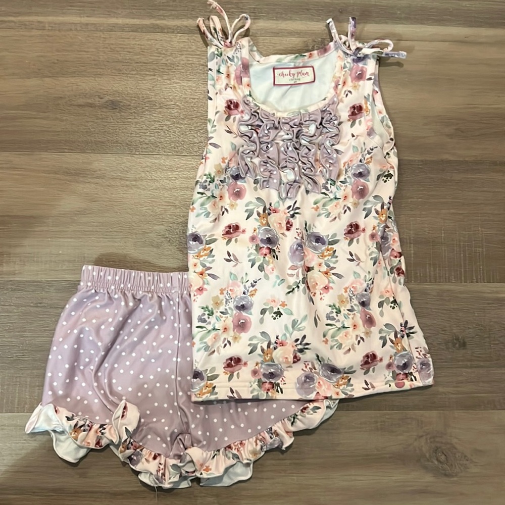 Cheeky Plum pj set